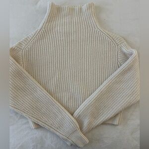 ARITZIA cream knit sweater